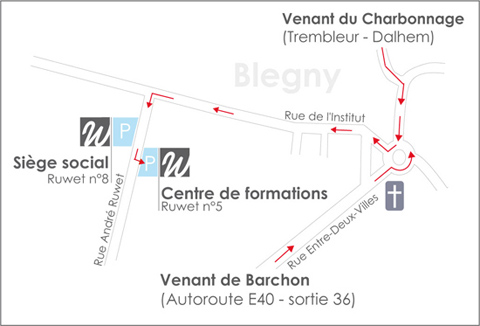 plan d'accès wincoach